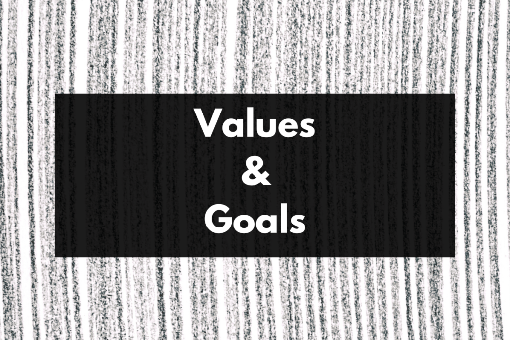 values and goals